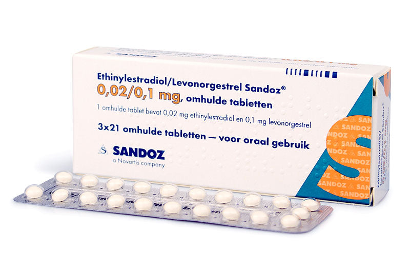 Etinilestradiolo/levonorgestrel 0,03/0,15 mcg