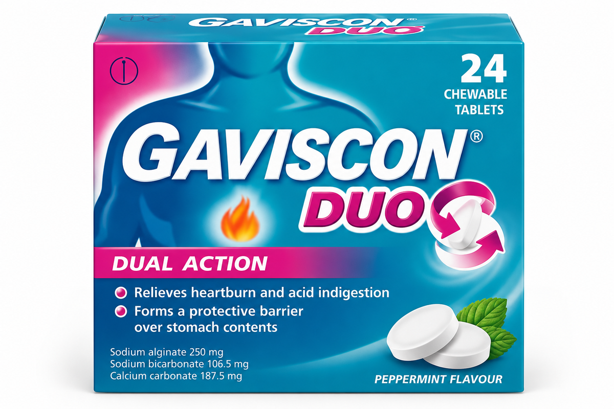 Compresse masticabili Gaviscon Duo