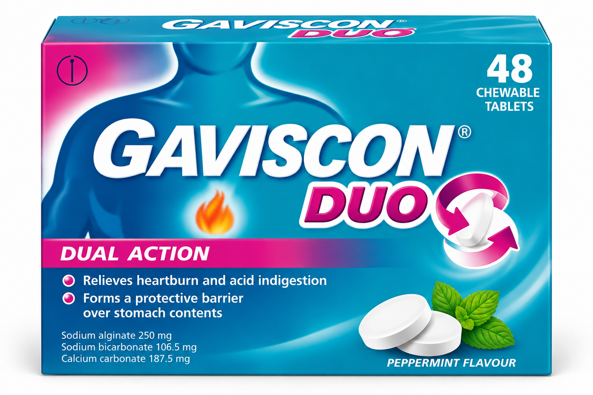 Compresse masticabili Gaviscon Duo