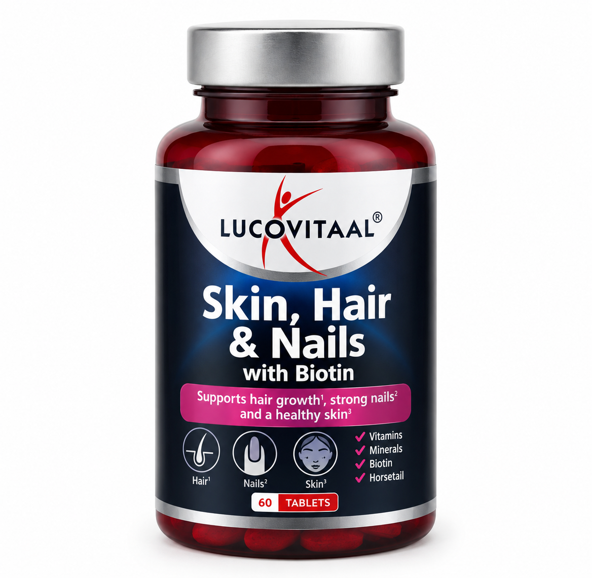Lucovitaal Pelle, capelli e unghie – 60 compresse